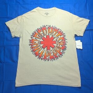 Red Hot Chili Peppers Cream Graphic Tee